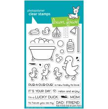 Lawn Fawn Clear Stamps 4X6 - Rub-A-Dub-Dub LF1583