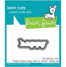 Lawn Fawn Dies - Happy Happy Happy Add-On: Family LF1586