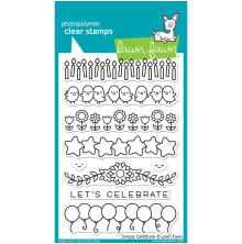 Lawn Fawn Clear Stamps 4X6 - Simply Celebrate LF1599