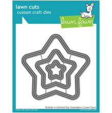 Lawn Fawn Dies - Outside In Stitched Star Stackables LF1629