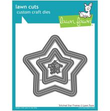 Lawn Fawn Dies - Stitched Star Frames LF1630