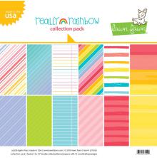 Lawn Fawn Collection Pack 12X12 - Really Rainbow