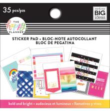 Me &amp; My Big Ideas Happy Planner Tiny Sticker Pad - Bold And Bright