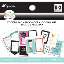 Me &amp; My Big Ideas Happy Planner Tiny Sticker Pad - Make Things Happen