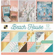 Die Cuts With A View Double-Sided Cardstock Stack 12X12 36/Pkg - Beach House