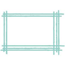 Kaisercraft Decorative Die - Sketched Rectangle Frame
