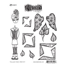 Dylusions Cling Stamps 8.5X7 - Tallulah Tripp