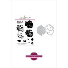 Altenew Clear Stamp And Die Build A flower - Chrysanthemum