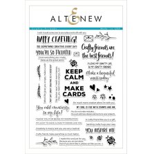 Altenew Clear Stamps 6X8 - Crafty Friends