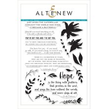 Altenew Clear Stamps 6X8 - Wings of Hope