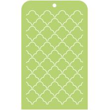 Kaisercraft Mini Designer Templates 3.5X5.75 - Scallop Lattice