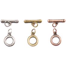 Tim Holtz Assemblage Clasps 6/Pkg - Small Toggles