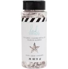 Heidi Swapp Foil Flakes 5gr - Silver UTGENDE