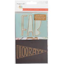 Project Life Specialty Card Pack 12/Pkg - Project 52 Rad
