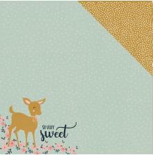 Kaisercraft Hide &amp; Seek Double-Sided Cardstock 12X12 - Fawn UTGENDE