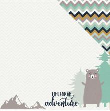 Kaisercraft Hide &amp; Seek Double-Sided Cardstock 12X12 - Bears UTGENDE