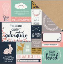 Kaisercraft Hide &amp; Seek Double-Sided Cardstock 12X12 - Deer UTGENDE