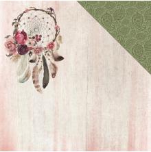 Kaisercraft Gypsy Rose Double-Sided Cardstock 12X12 - Free Spirit UTGENDE