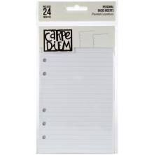 Simple Stories Carpe Diem Personal Planner Inserts 24/Pkg - Basic