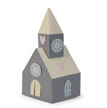 Sizzix Thinlits Die Set 8PK - Scandi Church UTGENDE