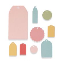 Sizzix Framelits Die Set 9PK - Tags