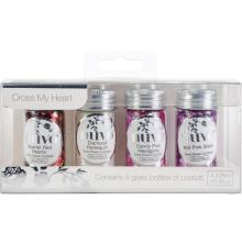 Tonic Studios Nuvo Pure Sheen Confetti 4/Pkg - Cross My Heart 285N