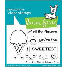 Lawn Fawn Clear Stamps 2X3 - Sweetest Flavor LF1698