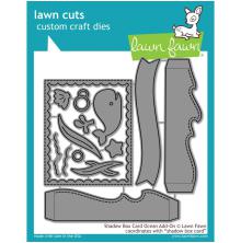 Lawn Fawn Dies - Shadow Box Card Ocean LF1705