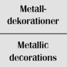 Metalldekorationer