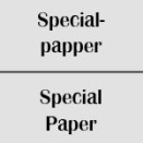 Specialpapper