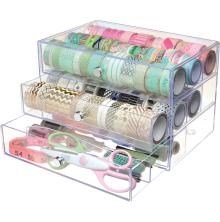 Deflecto Washi Tape Storage Cube - Clear