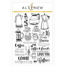 Altenew Clear Stamps 6X8 - Coffee Love