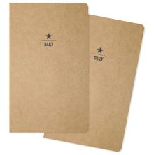 Simple Stories Carpe Diem Travelers Notebook Inserts 5X8.25 2/Pkg - Two Daily