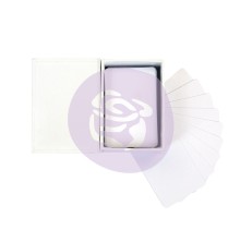 Prima Altered Card Set - White