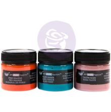 Prima Finnabair Art Texture Fantasy Paste 50ml 3/Pkg - Anemone &amp; Coral UTGENDE