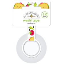 Doodlebug Washi Tape 15mmx12yd - Taco-Bout Fun UTGENDE