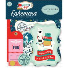 Carta Bella Pack Your Bags Ephemera Cardstock Die-Cuts 33/Pkg - Icons UTGENDE