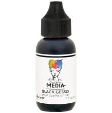 Dina Wakley MEdia Gesso 29ml - Black