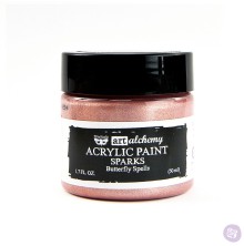 Prima Finnabair Art Alchemy Acrylic Paint 50ml - Sparks Butterfly Spells