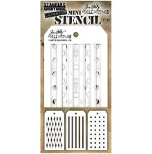 Tim Holtz Mini Layered Stencil Set 3/Pkg - Set 36