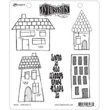 Dylusions Cling Stamps 8.5X7 - Home