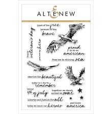 Altenew Clear Stamps 6X8 - Land of the Free
