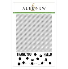 Altenew Clear Stamps 6X8 - Pinstripe