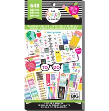 Me &amp; My Big Ideas Happy Planner Sticker Value Pack - BIG Teachers Rule