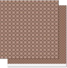 Lawn Fawn Knit Picky Fall Double-Sided Cardstock 12X12 - Sweater Vest