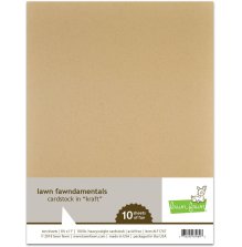 Lawn Fawn Cardstock - Kraft