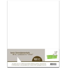 Lawn Fawn Cardstock - White