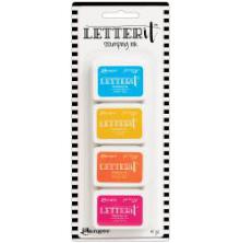 Ranger Letter It Stamping Ink - Set 3