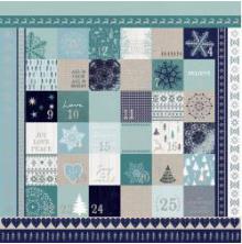 Kaisercraft Wonderland Foiled Cardstock 12X12 - Advent UTGENDE