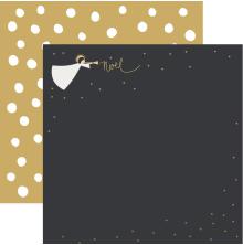 Kaisercraft First Noel Double-Sided Specialty Cardstock 12X12 - Noel UTGENDE